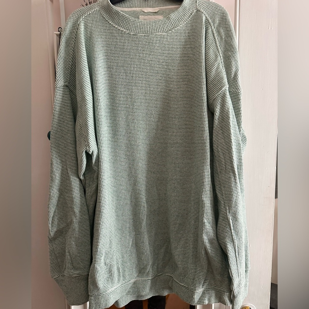 Aerie Women’s Oversized Green Sweater - Picture 1 of 3